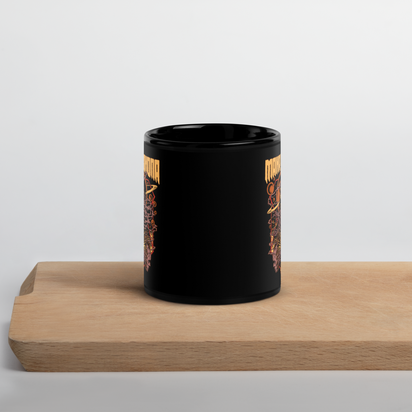 Eyegod Black Glossy Mug