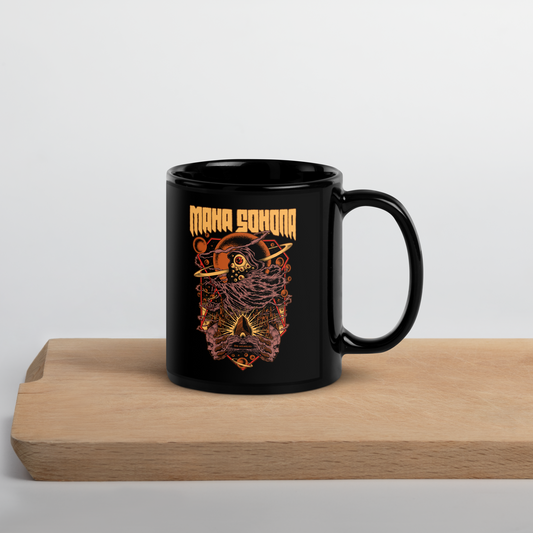 Eyegod Black Glossy Mug