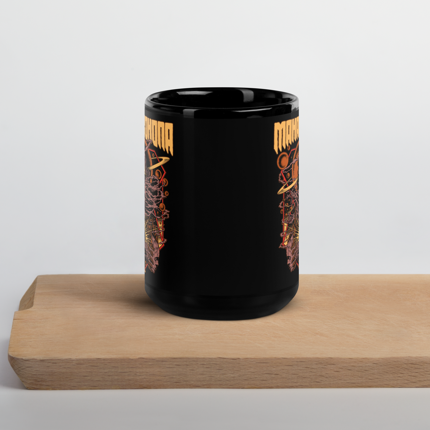 Eyegod Black Glossy Mug